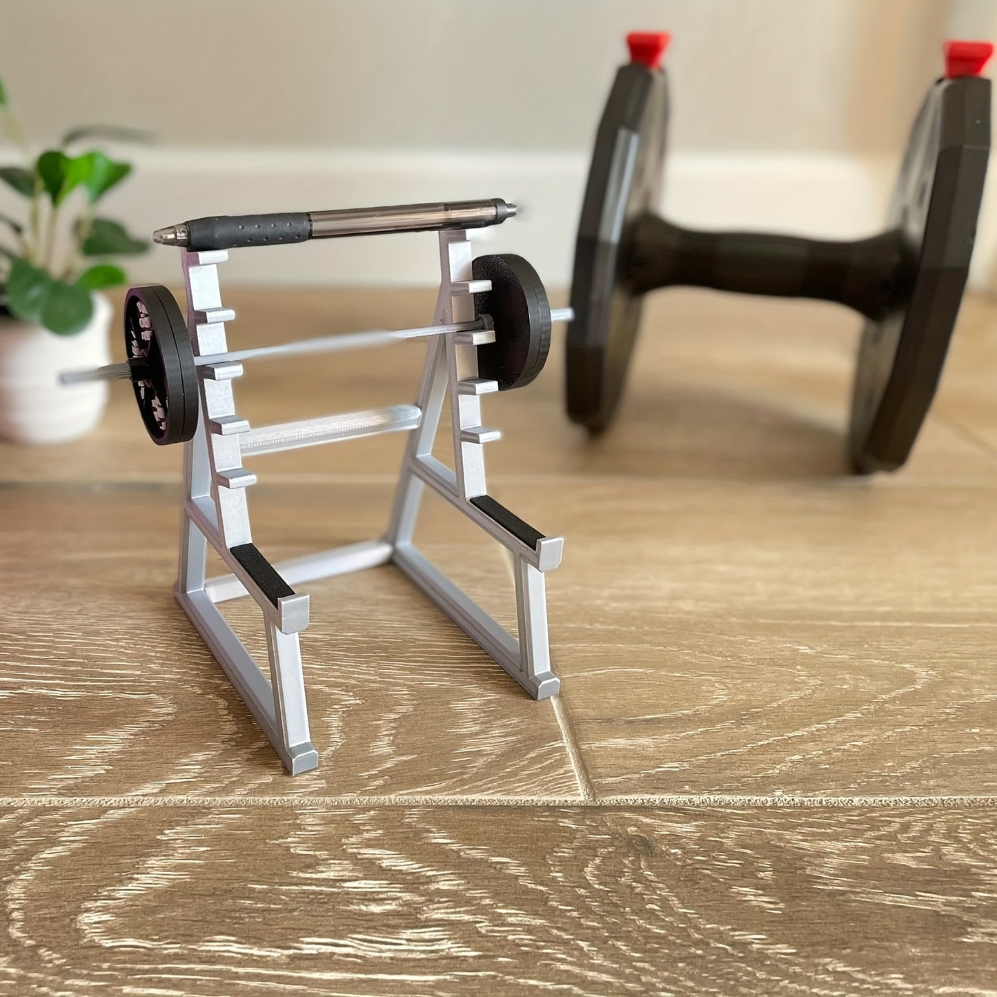 Gym themed Desk Pen Holder