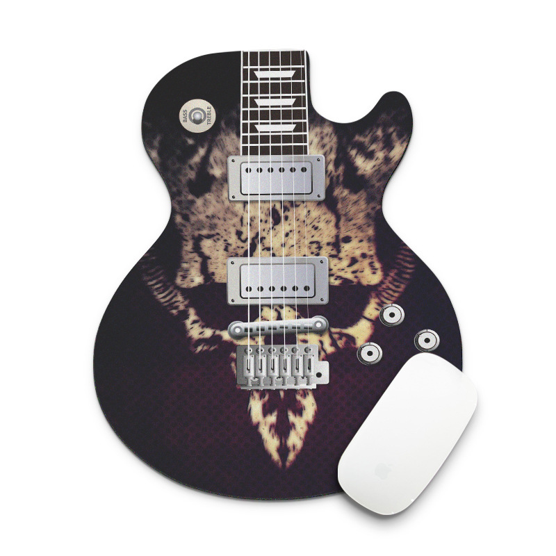 Stylish Guitar Mouse Pad with Ultra-Smooth Surface