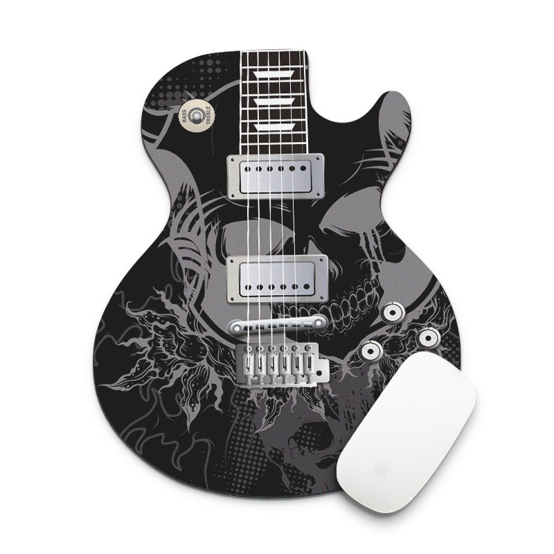 Stylish Guitar Mouse Pad with Ultra-Smooth Surface