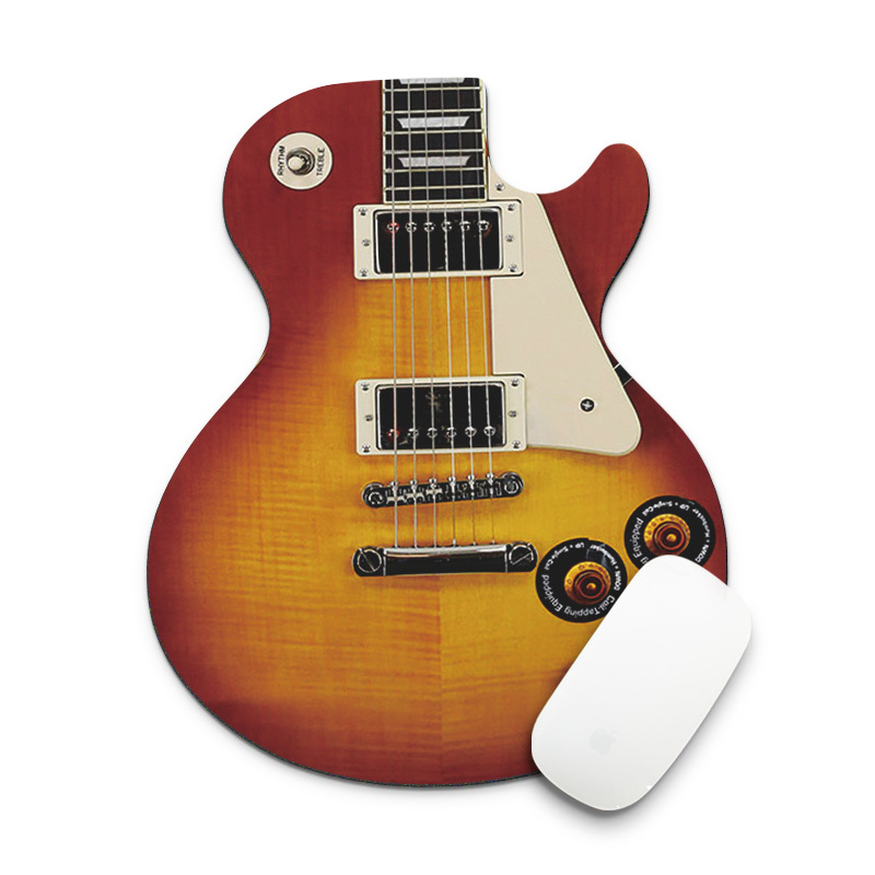 Stylish Guitar Mouse Pad with Ultra-Smooth Surface