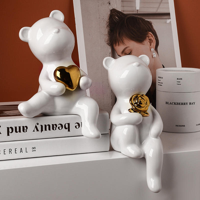 Adorable Bear Decor for a Charming Aesthetic Living Room