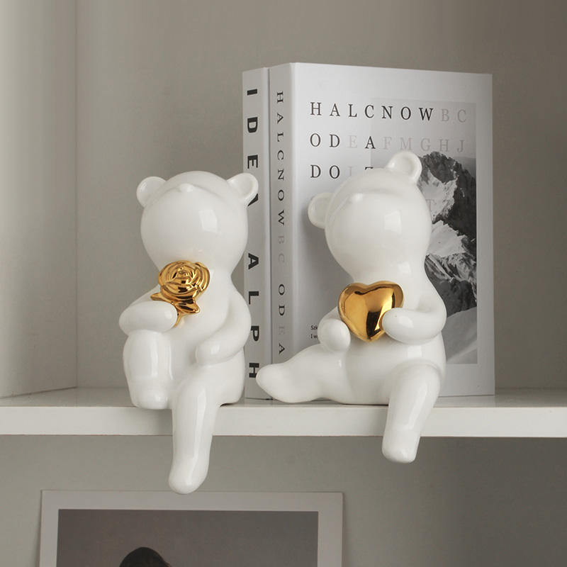 Adorable Bear Decor for a Charming Aesthetic Living Room